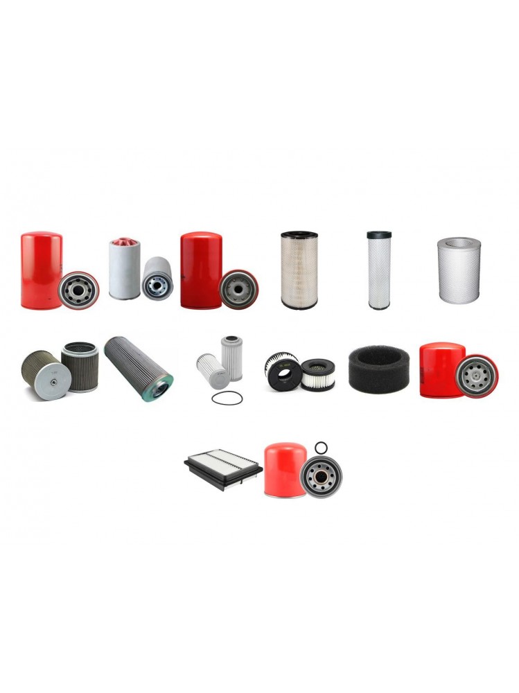 KOMATSU PC 228-8 US/LC Filter Service Kit w/KOMATSU SAA6D107E-1K Eng.   YR  2011-