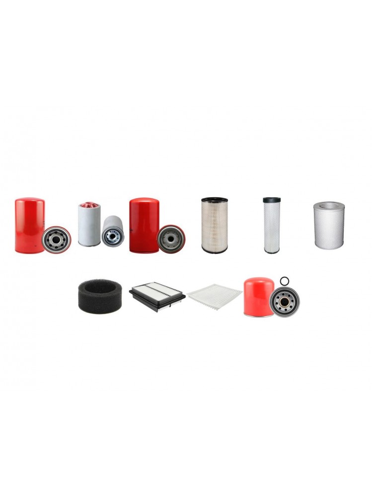 KOMATSU PC 230 NHD-8 Filter Service Kit w/KOMATSU SAA 6D107E Eng.