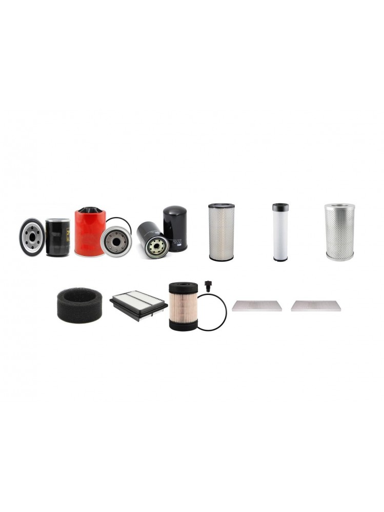 KOMATSU PW 118MR-8 Filter Service Kit w/KOMATSU SAA D95LE-5-A Eng.
