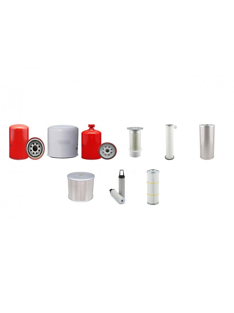 KOMATSU PW 130-ES6 Filter Service Kit w/Komatsu S4D102E-1 Eng.