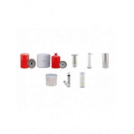 KOMATSU PW130-ES6 Filter Service Kit w/Komatsu S4D102E-1 Eng.