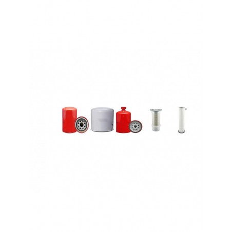 KOMATSU PW130-ES6 Filter Service Kit Air Oil Fuel Filters w/KOMATSU S4D102E-1 Eng.