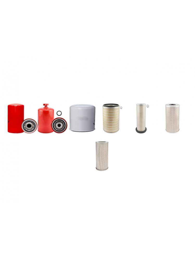 KOMATSU WA 250-1 KC Filter Service Kit w/Cummins 6Bt5 Eng.