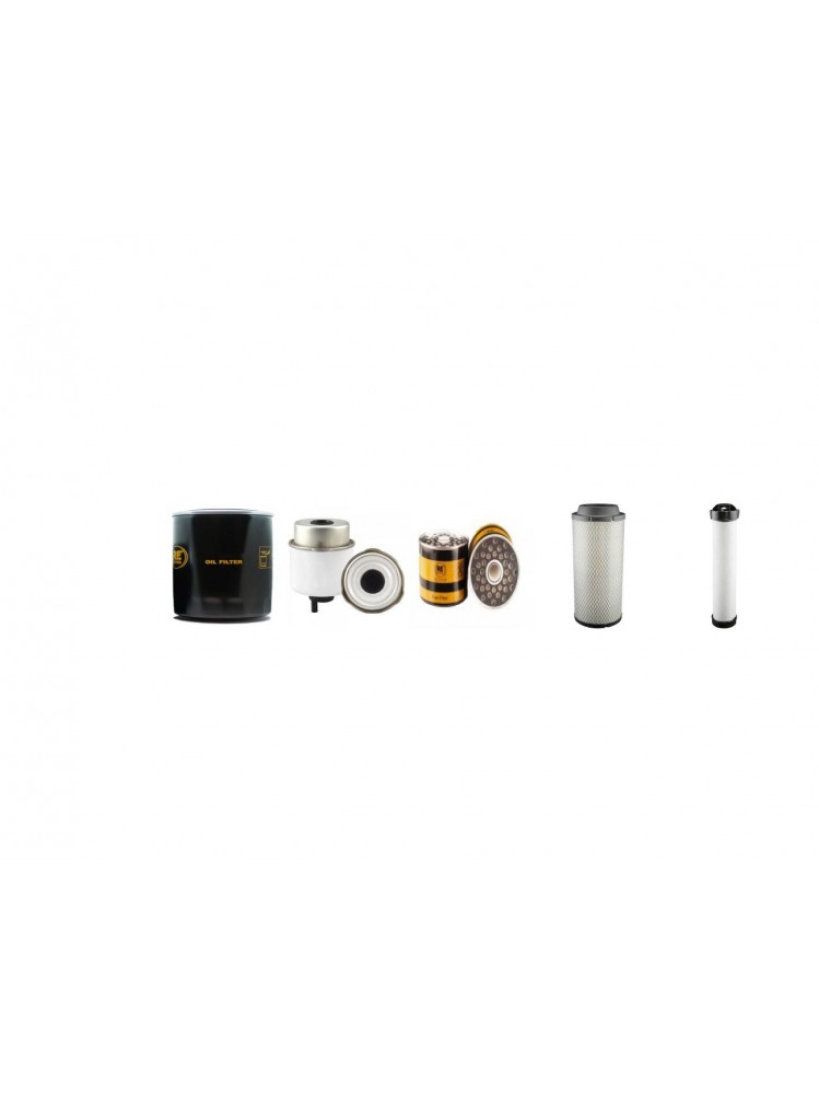 KRAMER 520 (Serie II) Filter Service Kit w/Perkins 1004-4LR Eng. Air, Oil, Fuel Filters