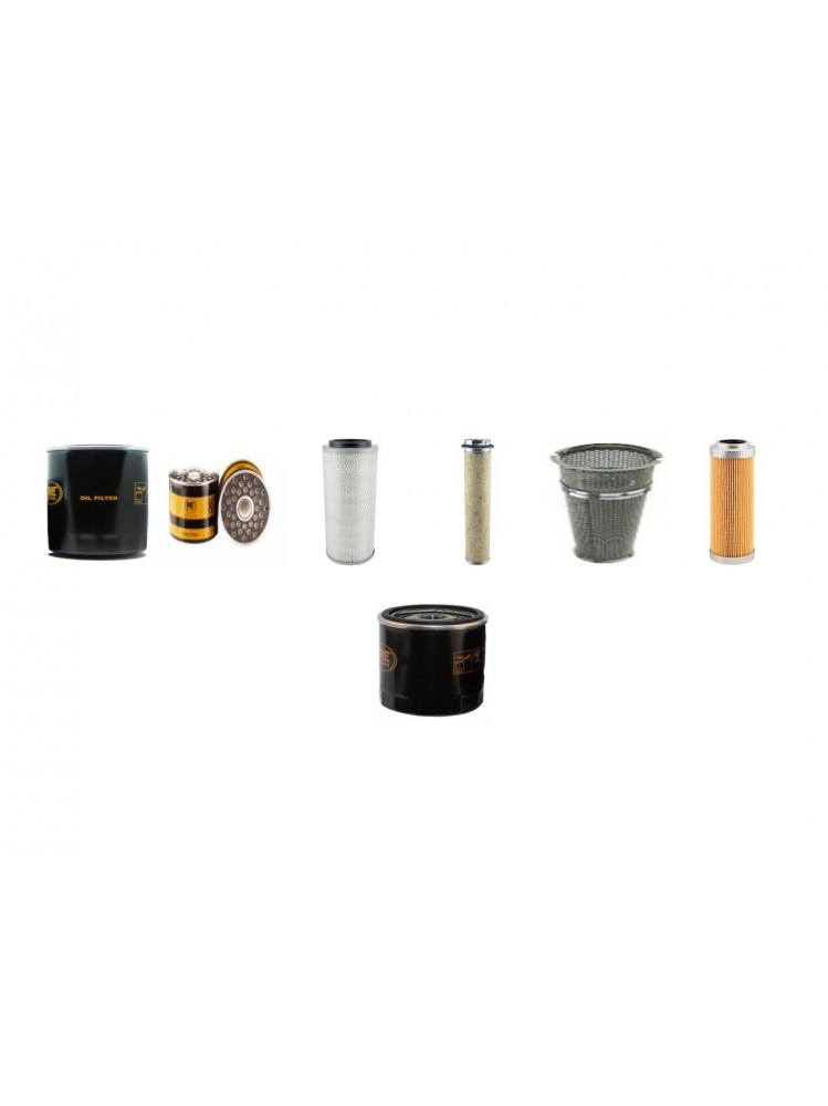 KRAMER 612 SL Filter Service Kit w/Perkins 1004.4T Eng.   YR  1992-