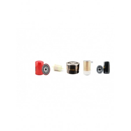 KUBOTA KH16 (W) Filter Service Kit w/Kubota D 1402Bh Eng.