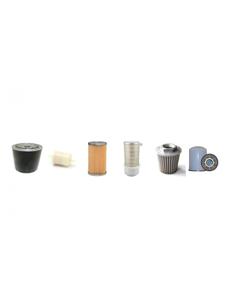 Kubota KH191 Mini E xcavator Filter Kit