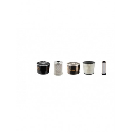 KUBOTA KX019-4 Filter Service Kit Air Oil Fuel Filters w/Kubota D 902-BH Eng. YR 2011-
