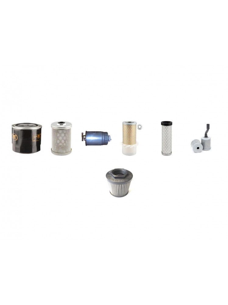 Kubota K x36-2 Compact E xcavator Filter Kit