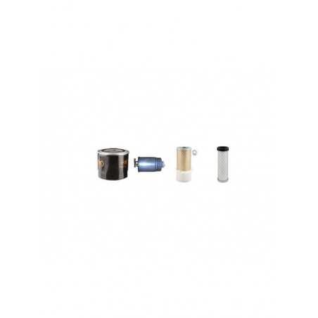 KUBOTA KX41-2S/V Filter Service Kit Air Oil Fuel Filters w/Kubota D 1105EBH6 Eng.