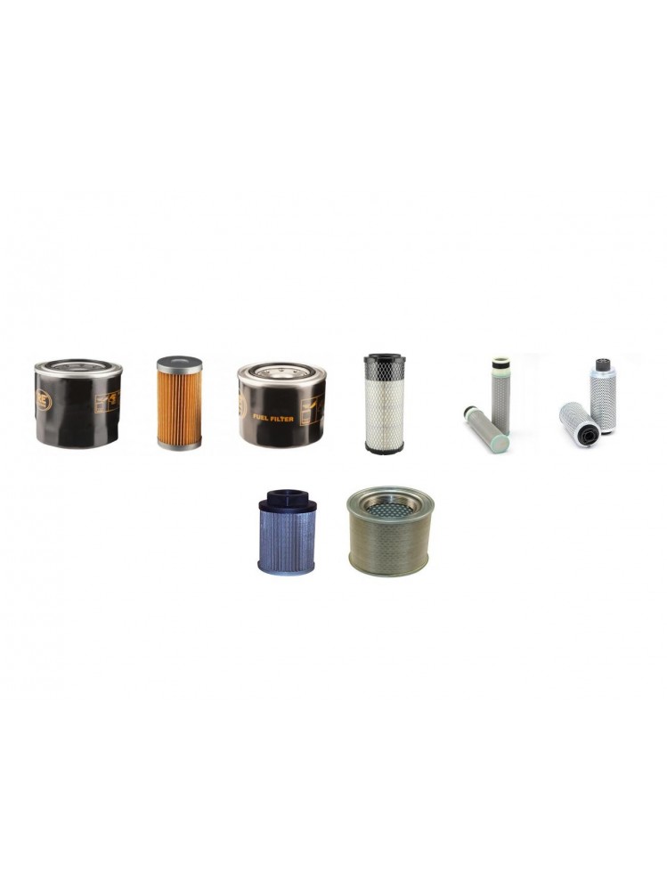Kubota KX71-3 Compact E xcavator Filter Kit