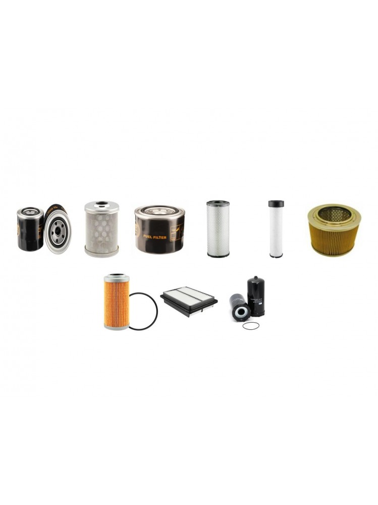 Kubota K x080-3 Compact E xcavator Filter Kit
