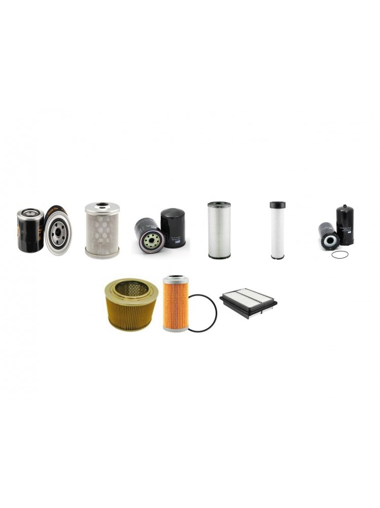 Kubota KX080-3 Compact E xcavator Filter Kit