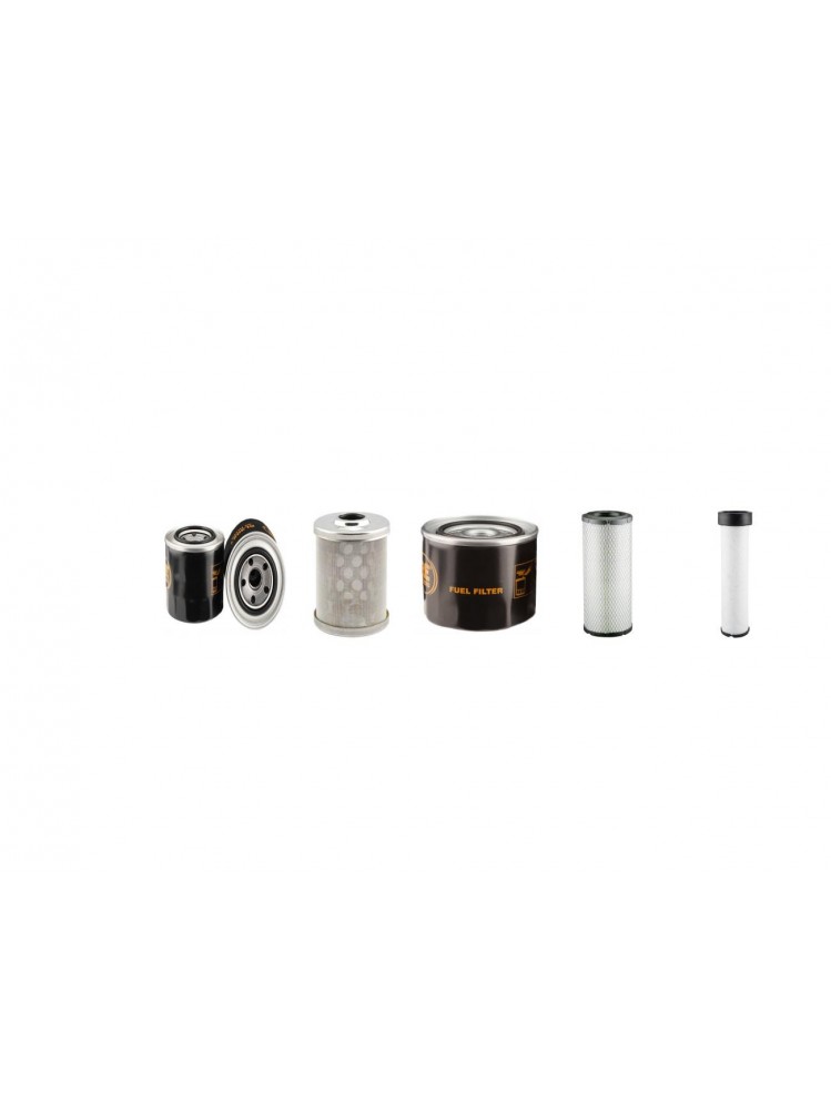 Kubota KX080-3 Compact E xcavator Filter Kit