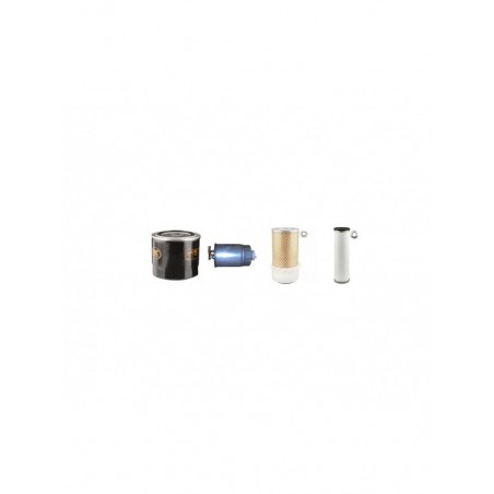 KUBOTA KX91-2 Filter Service Kit Air, Oil, Fuel Filters S/N 56297--
