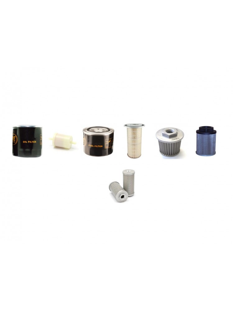 Kubota KX101, KX151 Filter Service Kit