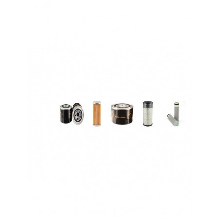KUBOTA KX101-3a (a2) Filter Service Kit Air Oil Fuel Filters w/Kubota D 1503MEBH4ECN Eng.