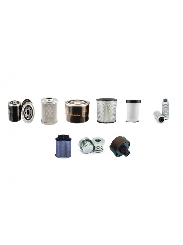 Kubota K x101-3a Compact E xcavator Filter Kit