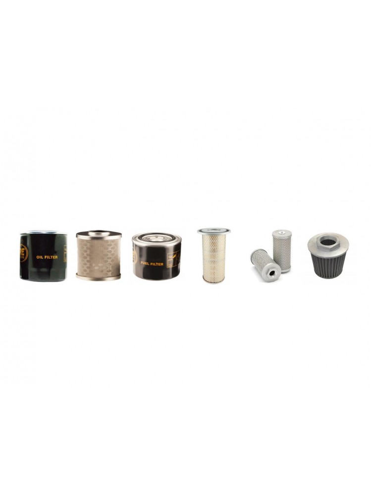 Kubota K x121-2 Compact E xcavator Filter Kit