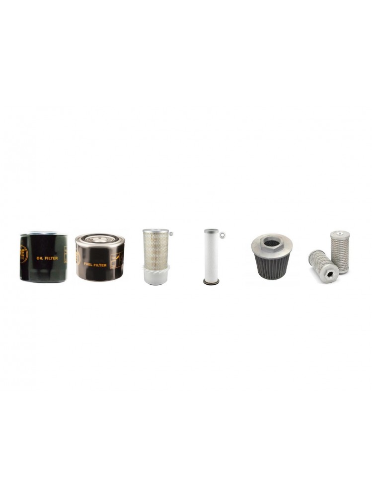 Kubota KX161-2S Filter Service Kit