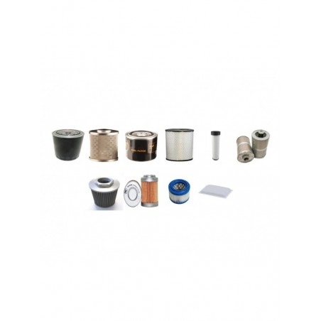 KUBOTA KX161-3 ALPHA Filter Service Kit w/Kubota V 2203MEBHN Eng.