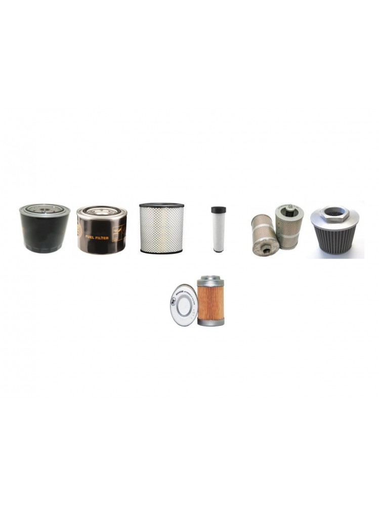 Kubota K x161-3S1, Compact E xcavator Filter Kit