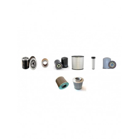 Kubota KX251 Filter Service Kit - full kit