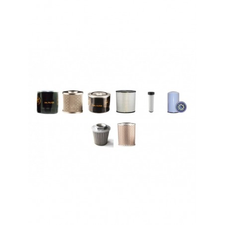 KUBOTA R420 Filter Service Kit w/Kubota D 1503 Eng. SN Air wo fins