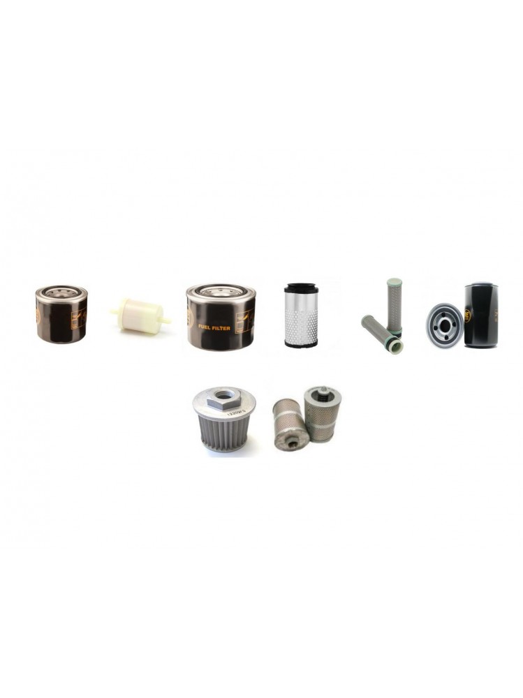 Kubota U15-3 Mini E xcavator Filter Kit