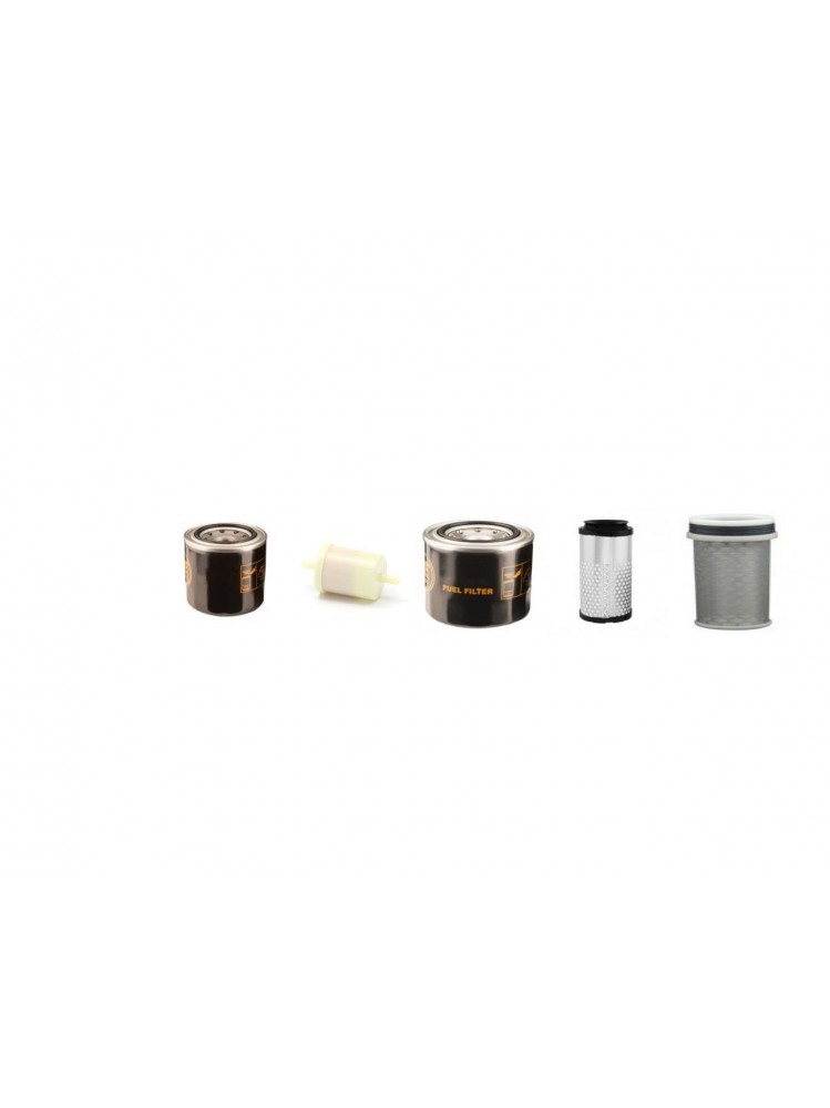 Kubota U15-3 Mini E xcavator Filter Kit