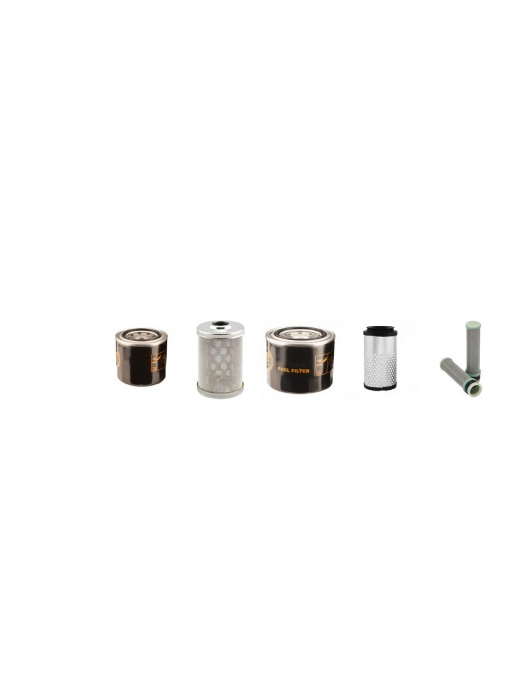 Kubota U20 Filter Service Kit Air, Oil, Fuel Filters