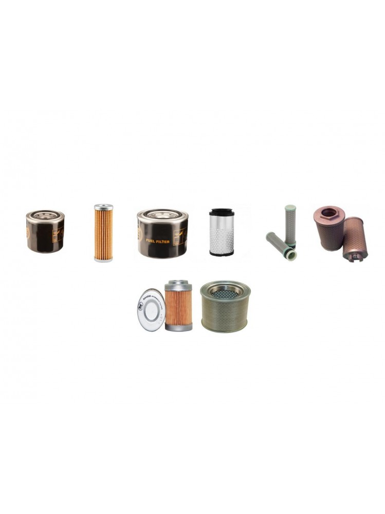 Kubota U20-3A Mini E xcavator Filter Kit