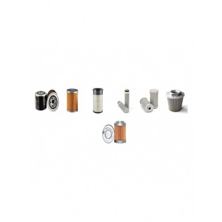 KUBOTA U35 Filter Service Kit w/Kubota V 1505 Eng. YR -2002