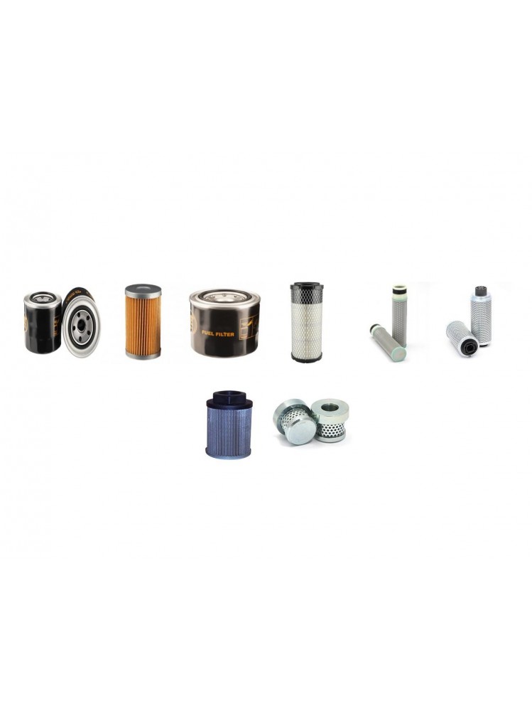 Kubota U35-3 Mini E xcavator Filter Kit