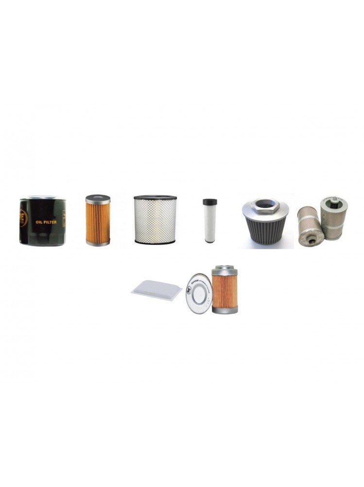 Kubota U45-3 Mini E xcavator Filter Kit