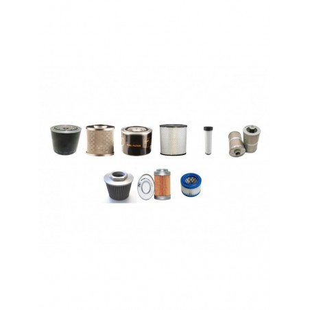 KUBOTA U 50-3 ALPHA Filter Service Kit w/Kubota D 2203MEBH Eng.