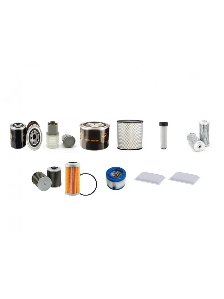 Kubota U55-4 Mini E xcavator Filter Kit