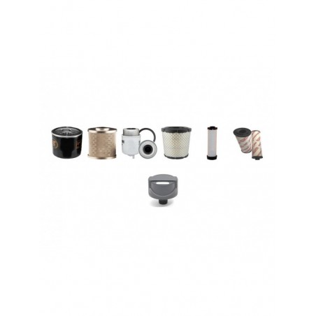 Filter service kit suitable for CAT 3027 D CR w/ Yanmar 3Tnv76N Eng SN IJL2013-