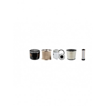 Filter kit suitable for CAT 302.7DCR Filter Service Kit w/Yanmar 3TNV76 Eng. SN IJL YR 2013- Air Oil Fuel Filters
