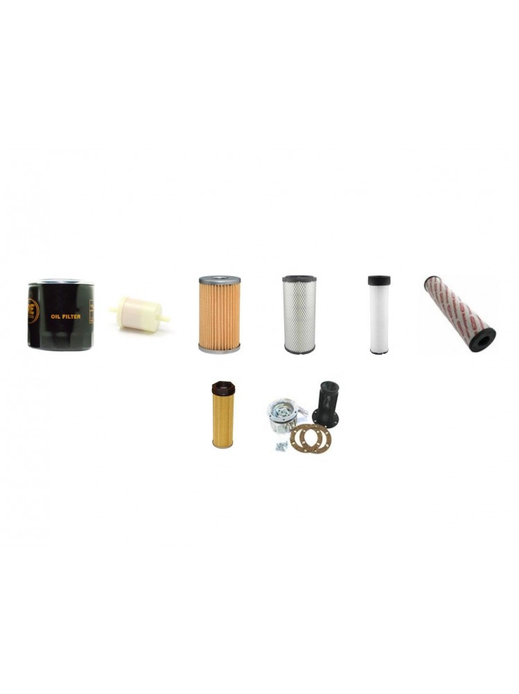 MANITOU MH 20-4T Serie 2-E3 Filter Service Kit w/Kubota V 2403M TE3 Eng.   YR  2010-