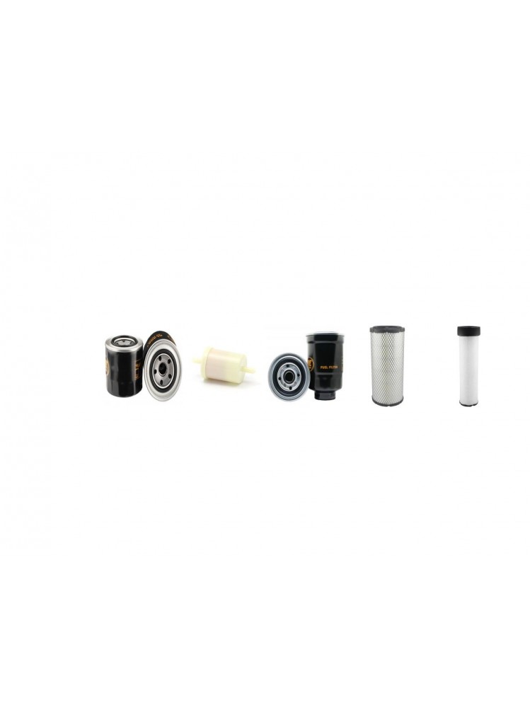 MANITOU MLT 523 T EVOLUTION Serie C-E3 Filter Service Kit Air Oil Fuel Filters w/Kubota V 3307DI-T Eng.