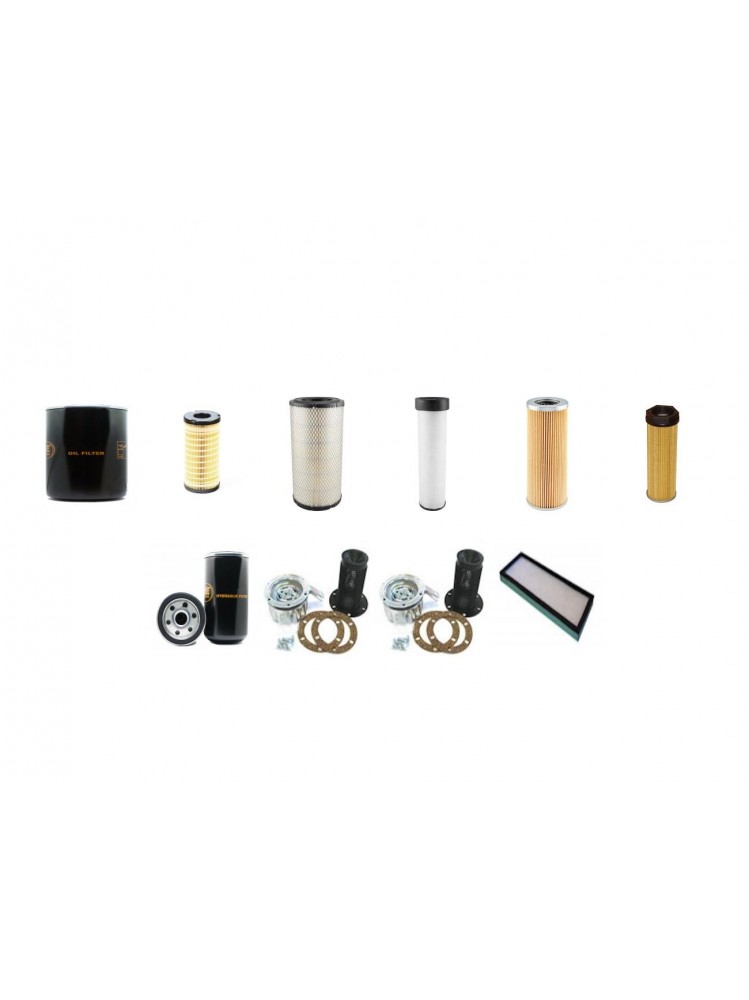 MANITOU MLT 635 TURBO Serie 3-E2 Filter Service Kit w/Perkins 1104C-44T Eng.   YR  2005-