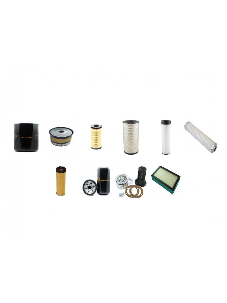 MANITOU MLT 741 TURBO LSU Serie 6-E3 Filter Service Kit w/Perkins Eng.   YR  2003-