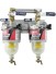 Baldwin 100-MFV, Double Manifold Diesel Fuel Filter/Water Separator with Shut-Off Valves for Continuous Operation