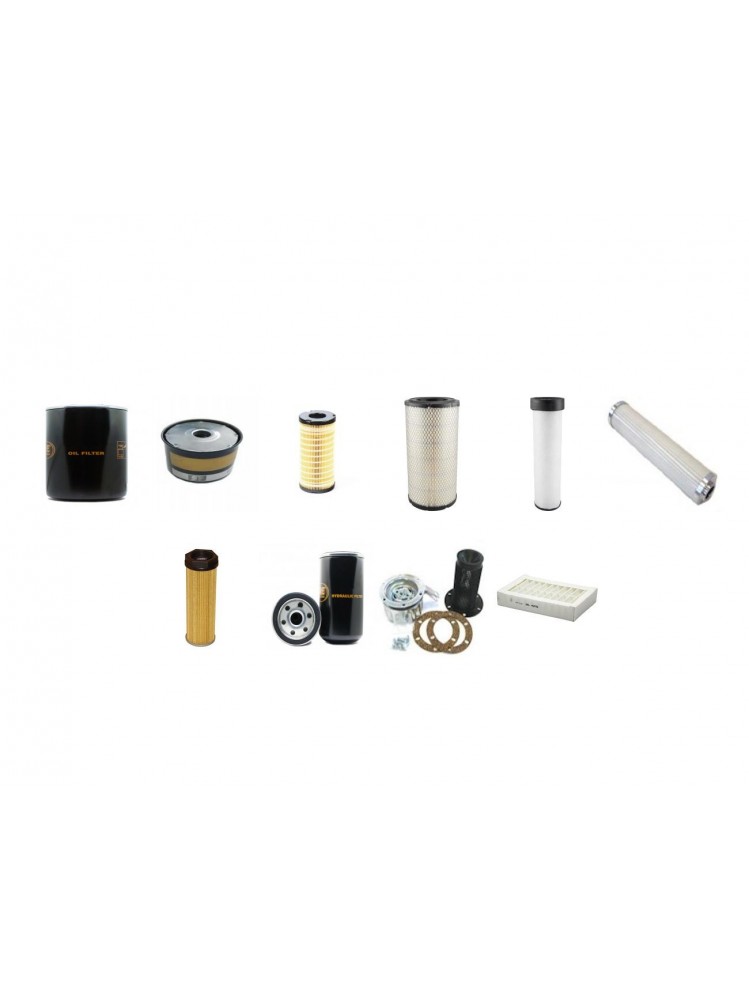 MANITOU MT 1030 S Serie 5-E3 Filter Service Kit w/Perkins 1104D-44T Eng.   YR  2011-