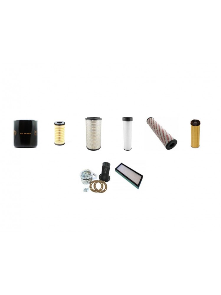 MANITOU MT 1335 HSL TURBO Serie 2 Filter Service Kit w/Perkins 1104C-44T Eng.   YR  2006-