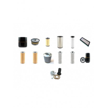 MANITOU MT1440SL TURBO SERIES 3-E2 Filter Service Kit w/Perkins 1104C-44T Eng. YR 2008-