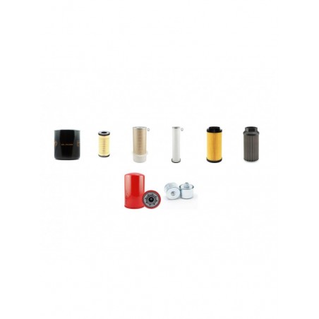 MANITOU MVT735 TURBO Filter Service Kit w/Perkins 665T-E2 Eng. YR 2004