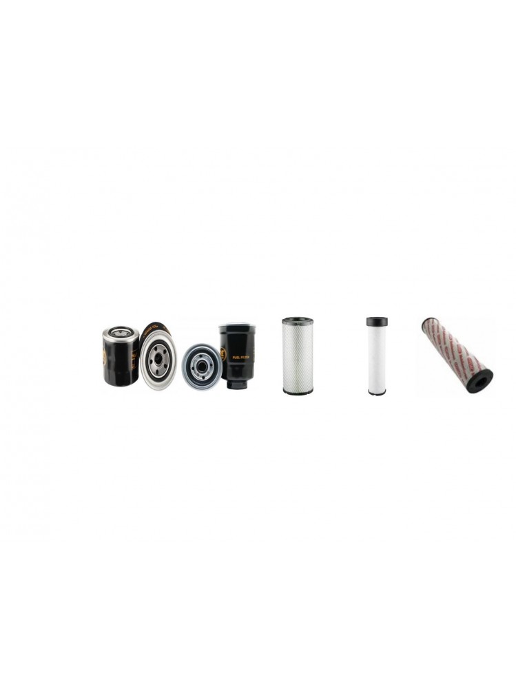 MENZI MUCK A 61 Filter Service Kit w/Kubota V 3800 Eng.