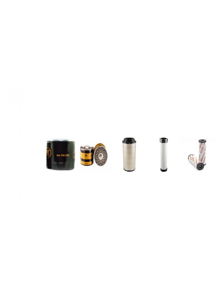 NC SW 3 Filter Service Kit w/Kubota V 2203-M-E2B-Eu-X3 Eng.